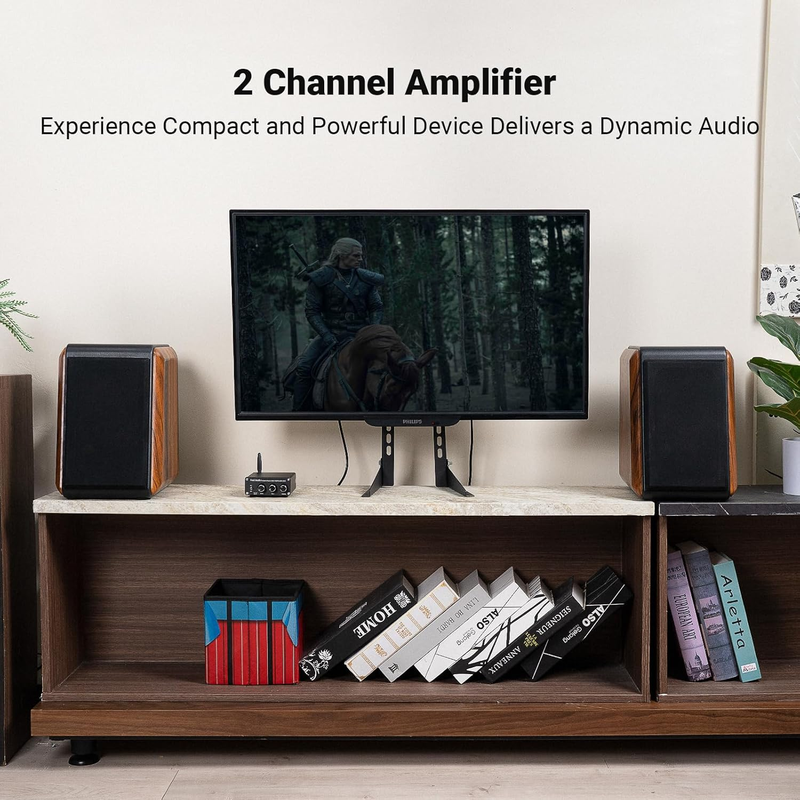 BT20A Bluetooth 2 Ch Stereo Amplifier 200W Mini Class D Home/Outdoor Audio6