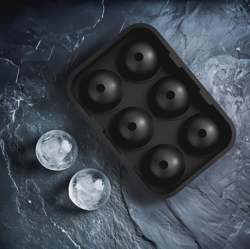 Silicone Ice Cube Trays – Large Silicone Molds for 2 Inch Ice Cubes and Spheres 4