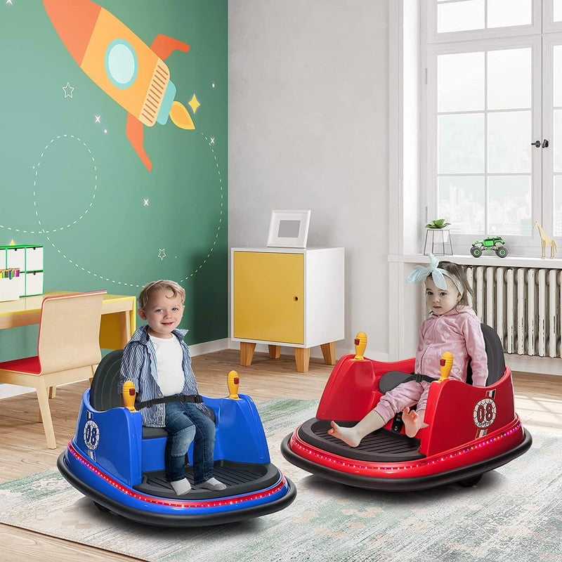 Remote Control 6V Kids Bumper Car - 360 Spin Electric Ride On for Boys & Girls6