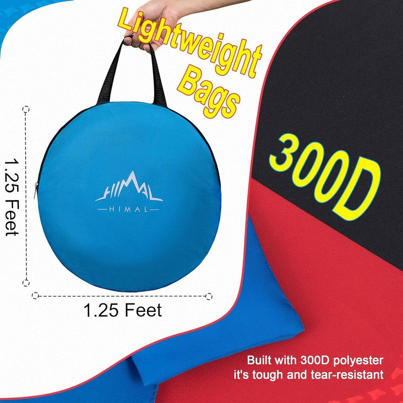 Collapsible Portable Corn Hole Boards with 8 Cornhole Bean Bags (3 X 2-Feet)5