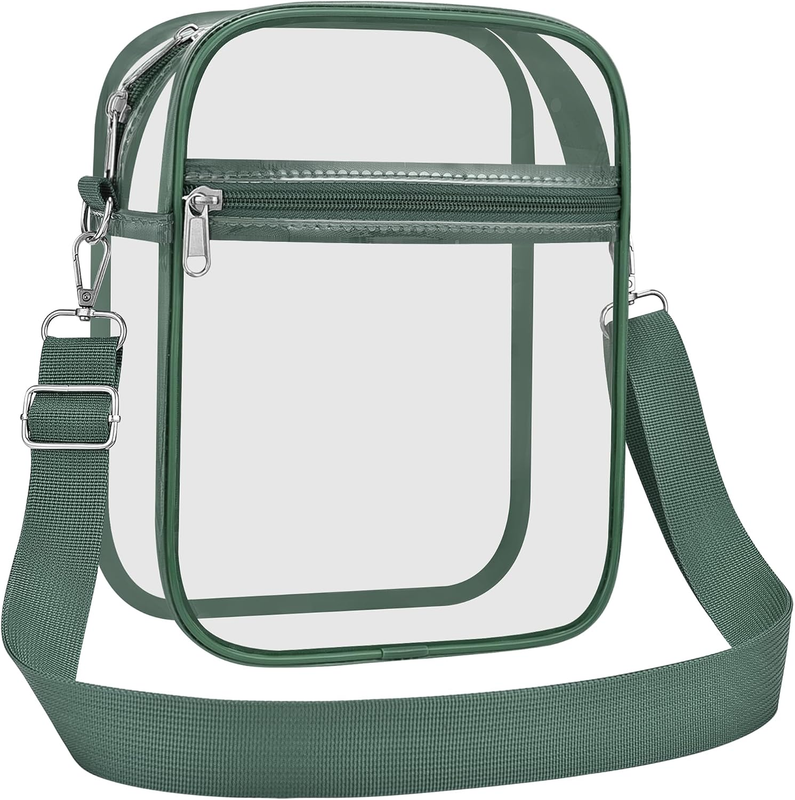 Clear Stadium Approved Crossbody Bag Transparent Messenger Purse6