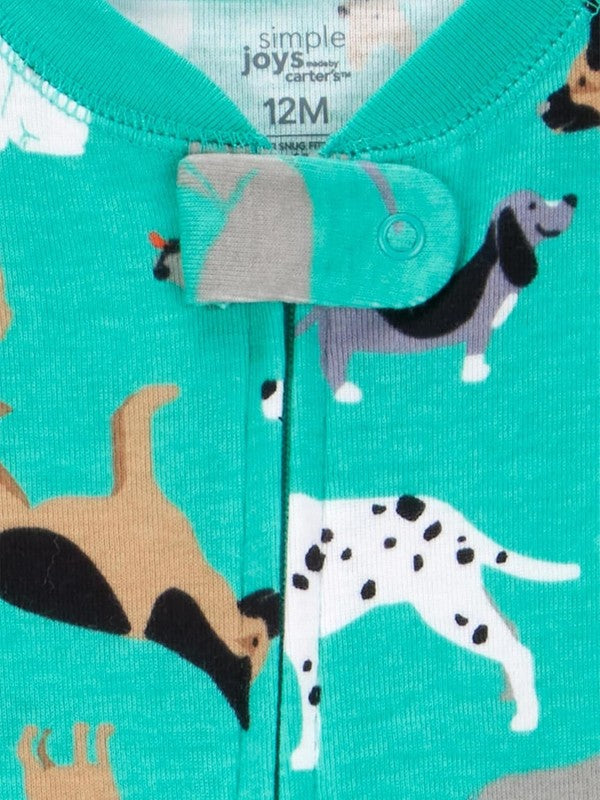 Baby Boys 3 Pack Snug Fit Footless Cotton Pajamas3