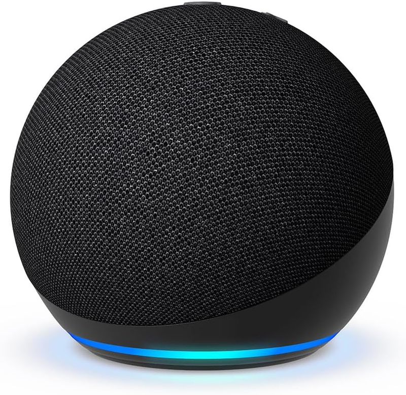 Echo Dot Alexa Smart Speaker Vibrant Sound Bedroom Office Charcoal1