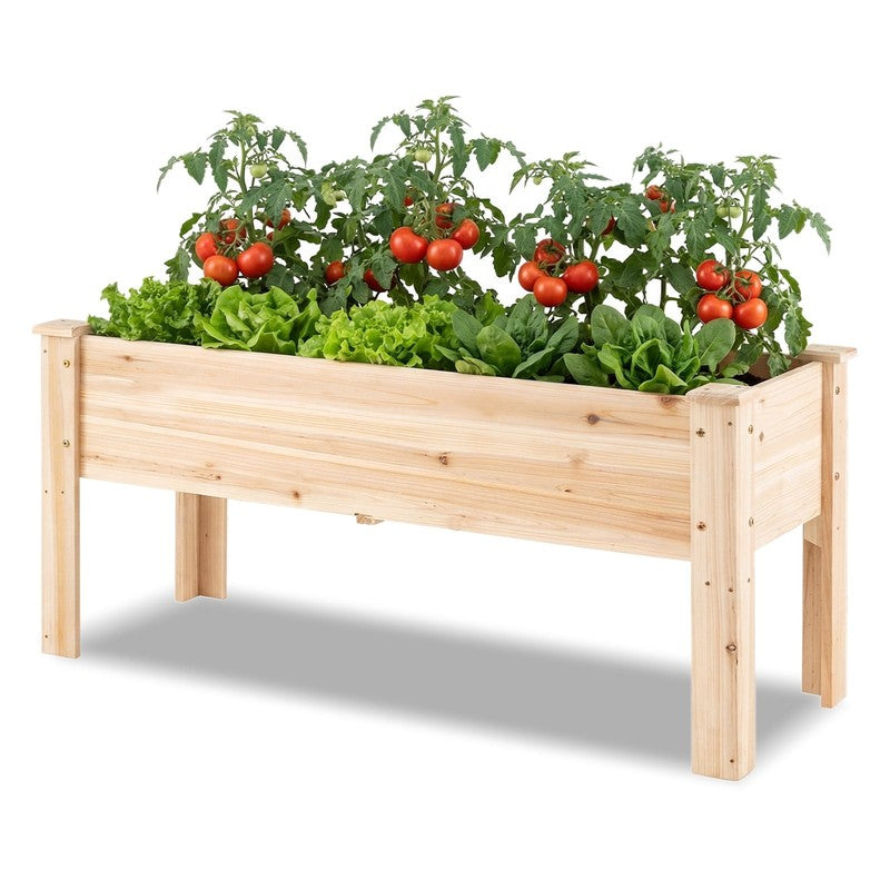 Raised Garden Bed Elevated Planter Box Wood for Vegetable Flower Herb9