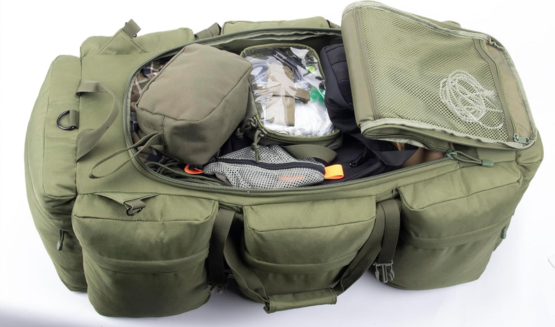 Large Military Duffle Bag 100L Tactical Travel Sports Equipment Bag6