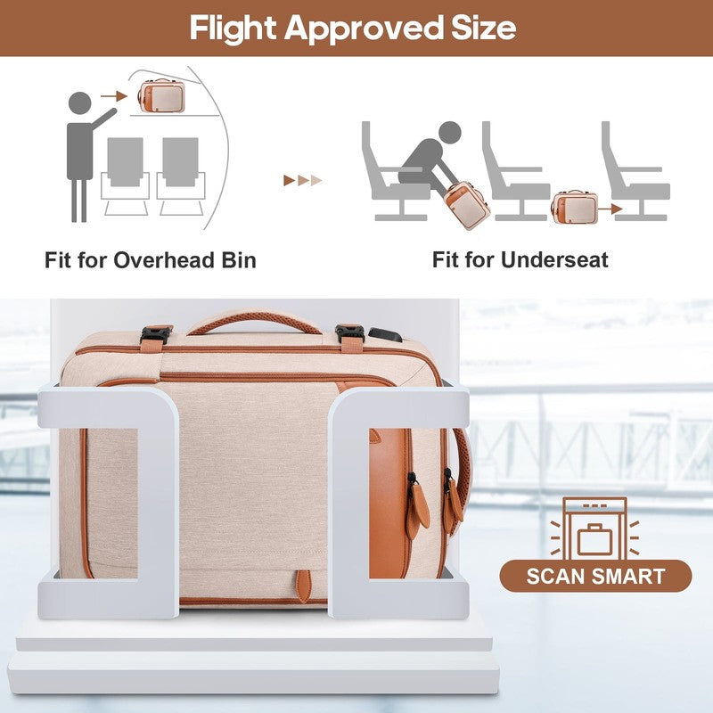 Travel Backpack for Men & Women Carry on Backpack Flight Approved 40L Waterproof3