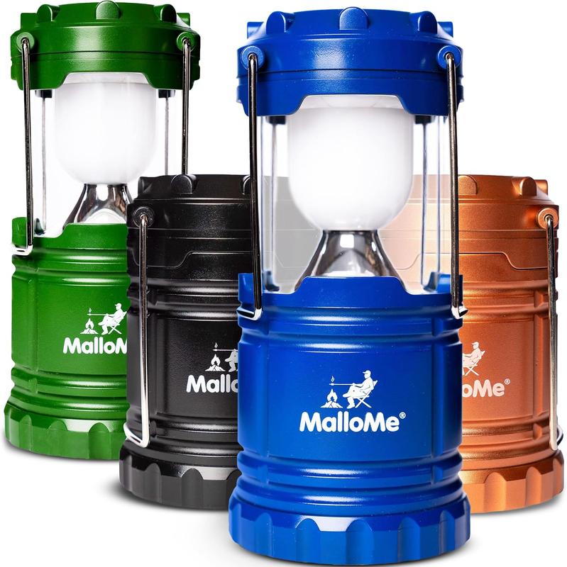 Camping Lanterns 4 Pack LED Emergency Lights Tent Hanging Camp Light0