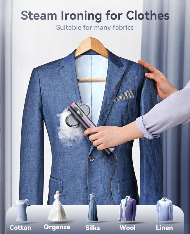 Jack ＆ Rose Travel Steamer for Clothes,100-220V Portable Iron,15S Heat Up,Steame4