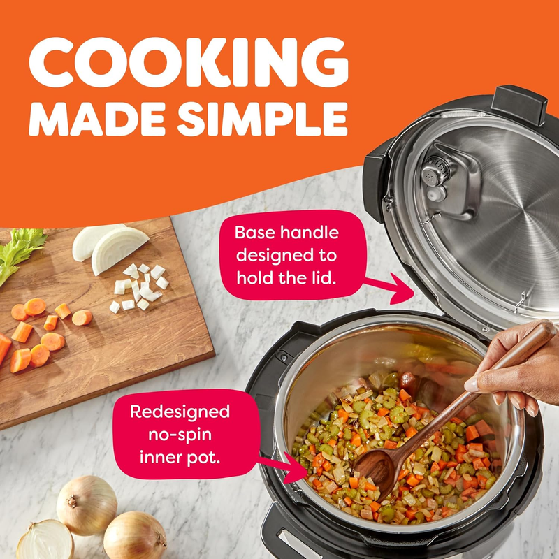 Ninja Foodi Duo Plus 6QT 9 in 1 Pressure Cooker Slow Cooker Stainless7