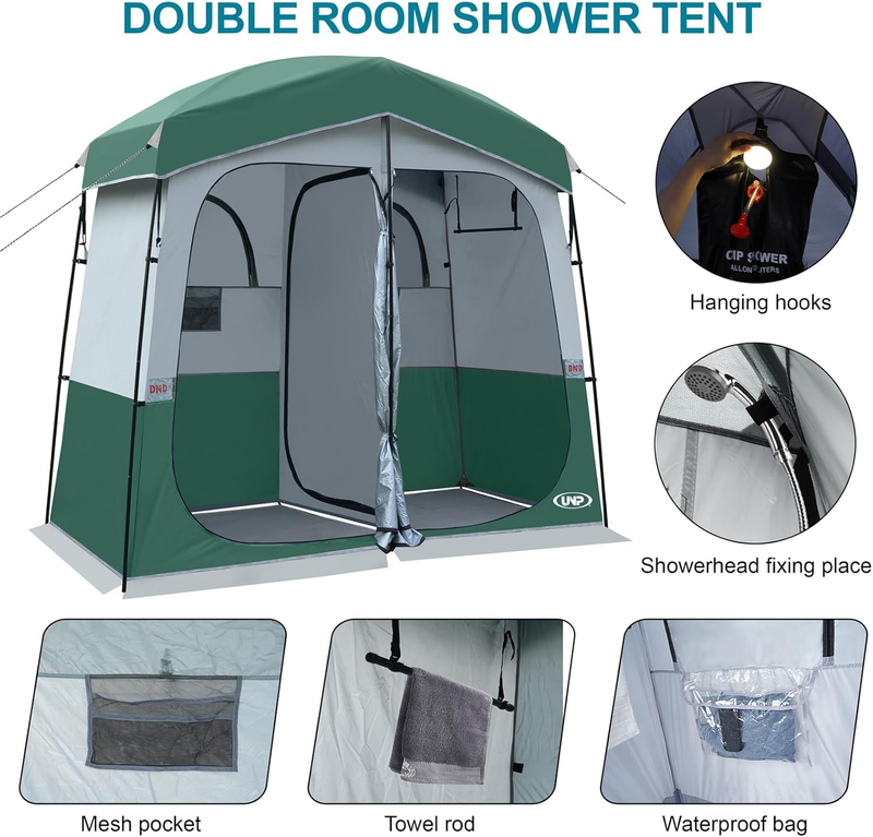 Outdoor Shower Tent Privacy Shelter Portable Changing Room Camping Toilet2