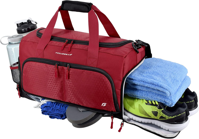 Ultimate Gym Bag 2.0 Durable Duffel Bag 10 Compartments Water Resistant Pouch2