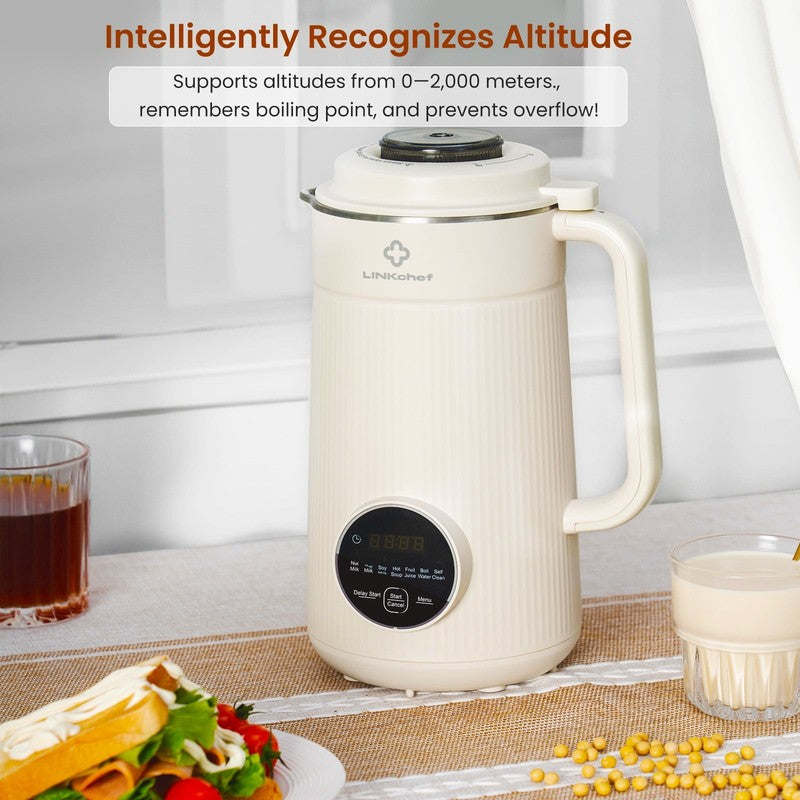 40Oz Nut Milk Maker Machine, Soy, Oat, Almond, Plant Based Milks and Hot Soup Ma6