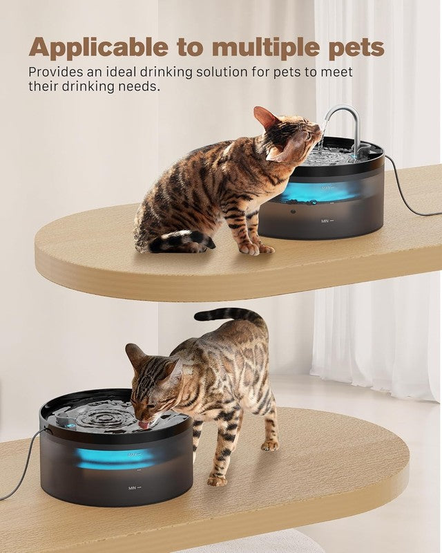 Cat Water Fountain 108Oz/3.2L, Super Quiet Pet Drinking Dispenser for Cats & Dog7