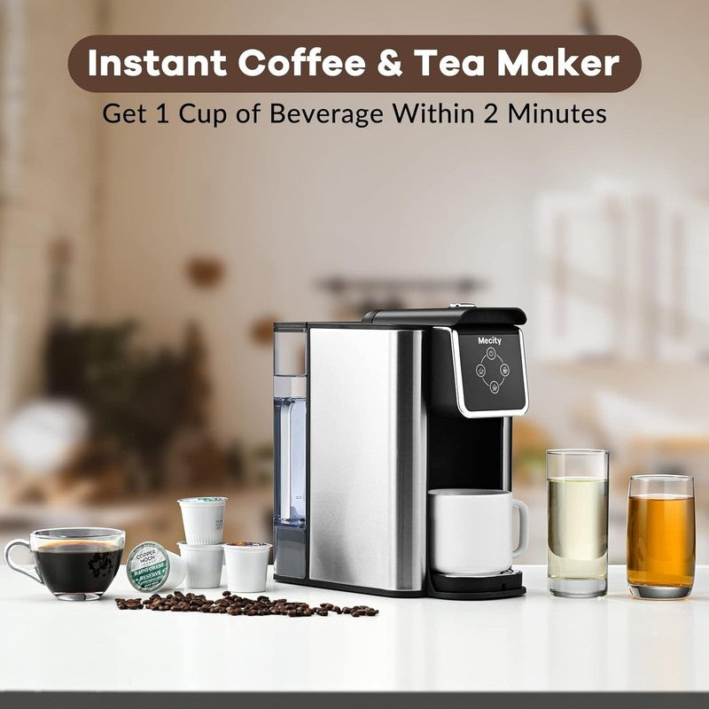 3 in 1 Single Serve Coffee Maker K Cup Compatible 6 10oz 50oz Reservoir1