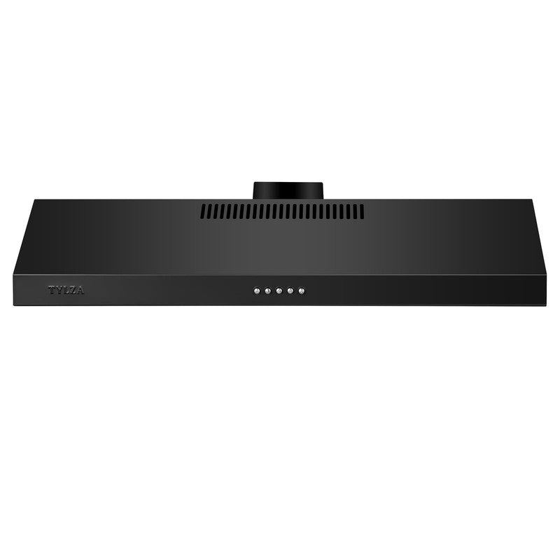 Tylza 30" 600CFM Stainless Steel Under Cabinet Range Hood LED Charcoal Filters4