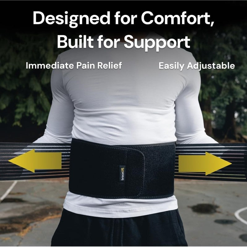Back Support Belt XXL   Lumbar Brace for Sciatica, Herniated Disc, Scoliosis2