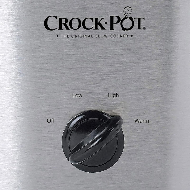 Cook 'N Carry 6Qt Oval Manual Portable Slow Cooker Silver5