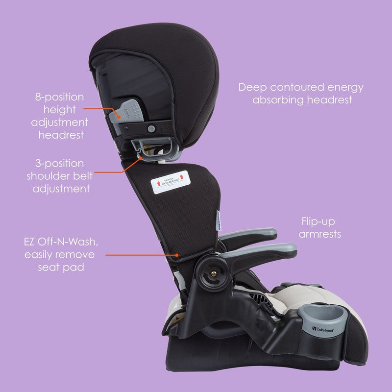 Protect 2-In-1 Folding Booster Seat - Dash Tan2