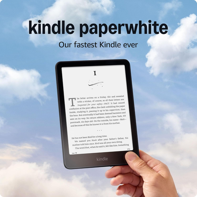 Kindle Paperwhite 16GB - Fastest Ever, 7" Glare-Free Display, Weeks of Battery L7