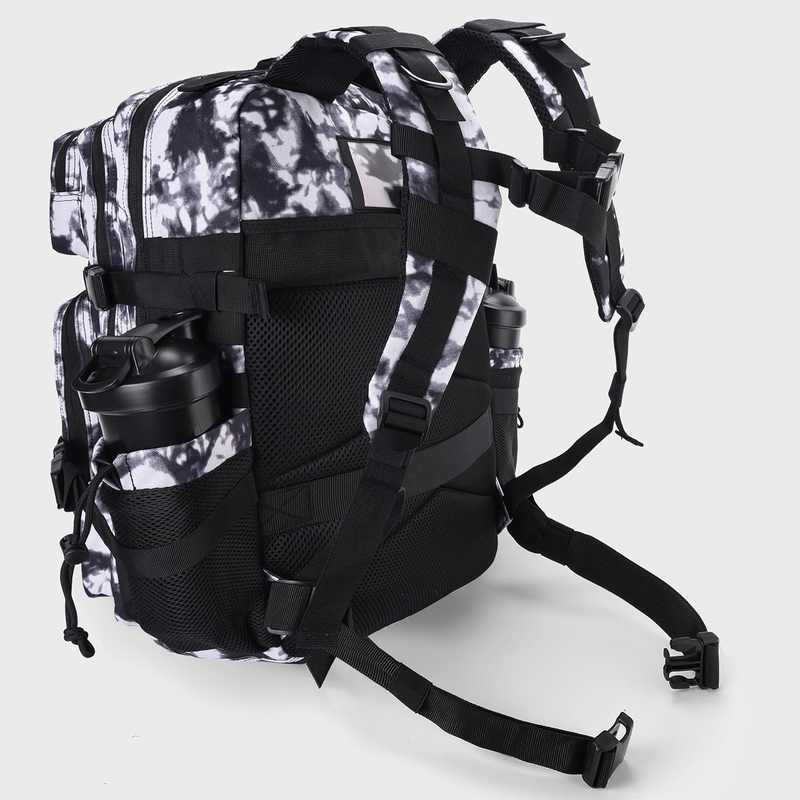 Military 45L Tactical Backpack Blue Assault Pack w/ Shoe Compartment6