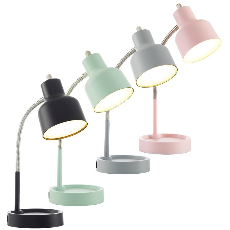 14in LED Gooseneck Desk Lamp Energy Efficient Green8