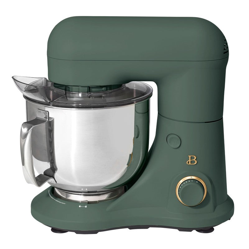 Beautiful 5.3 QT Stand Mixer w/ Flat Beater, Dough Hook by Drew Barrymore Green0