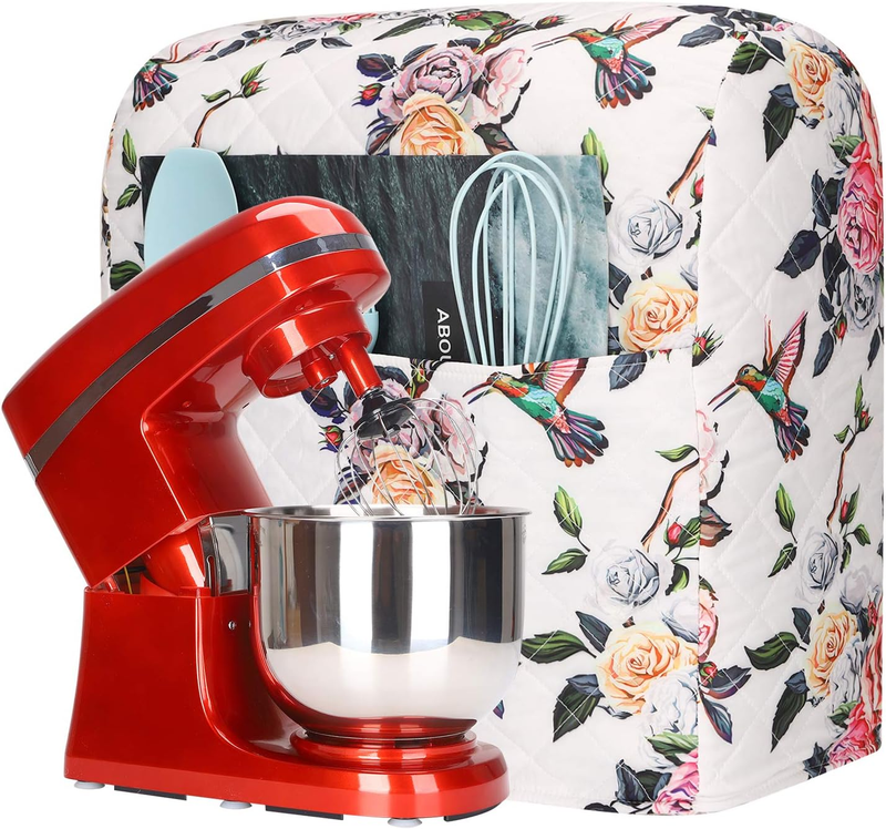 KitchenAid Stand Mixer Cover 5 8 Qt Quilted w/ Pockets Dust Cover11