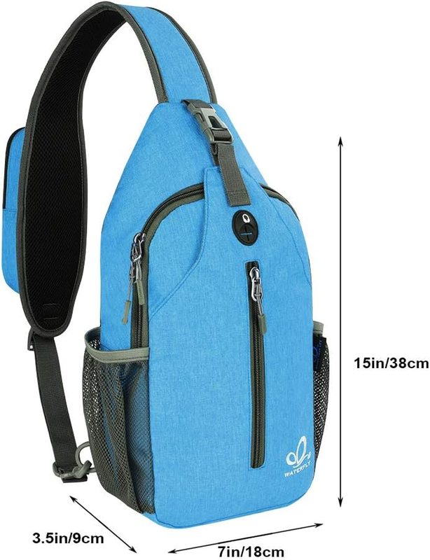 Crossbody Sling Backpack Travel Hiking Chest Bag Daypack for Men Women4