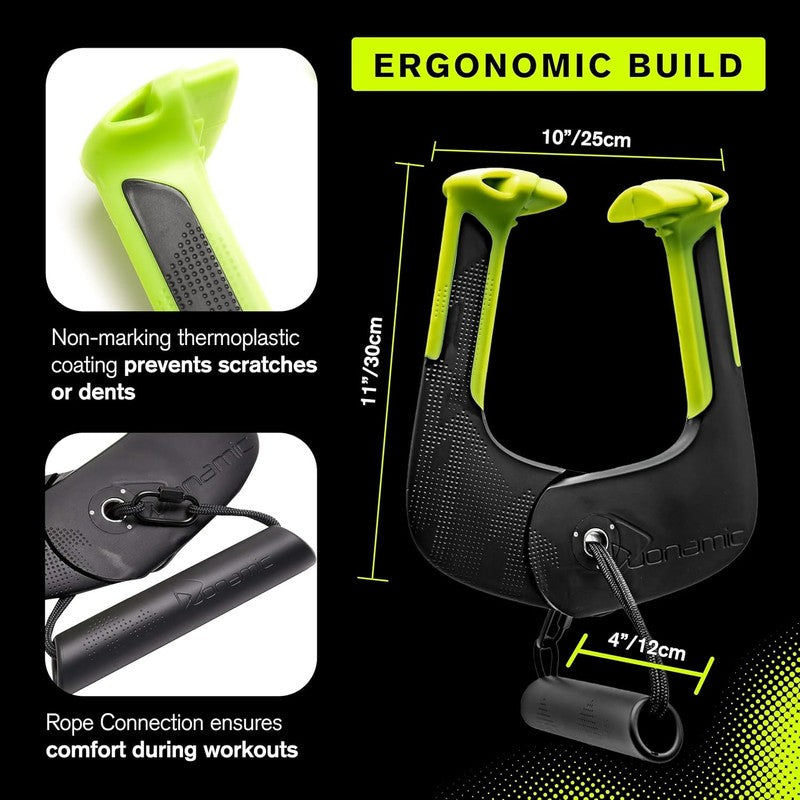 Eleviia: Portable Doorway Pull Up Bar – Lightweight, Travel Ready, 250 Lb Capaci8