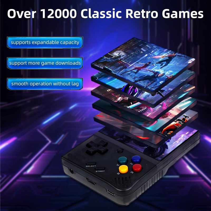 Miyoo Mini Plus Retro Handheld Console – 64GB, 3.5" Screen, 3000mAh Battery3