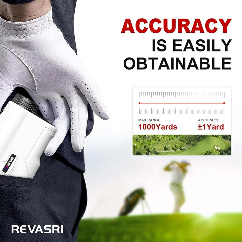 Golf Rangefinder 600/1000 YDS Slope Pin Lock Vibration Rechargeable Battery4
