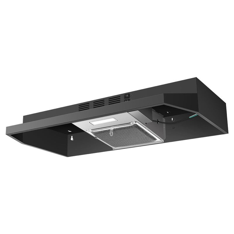 36" Under Cabinet Range Hood Stainless Steel 2-Speed LED Kitchen Vent 120V7