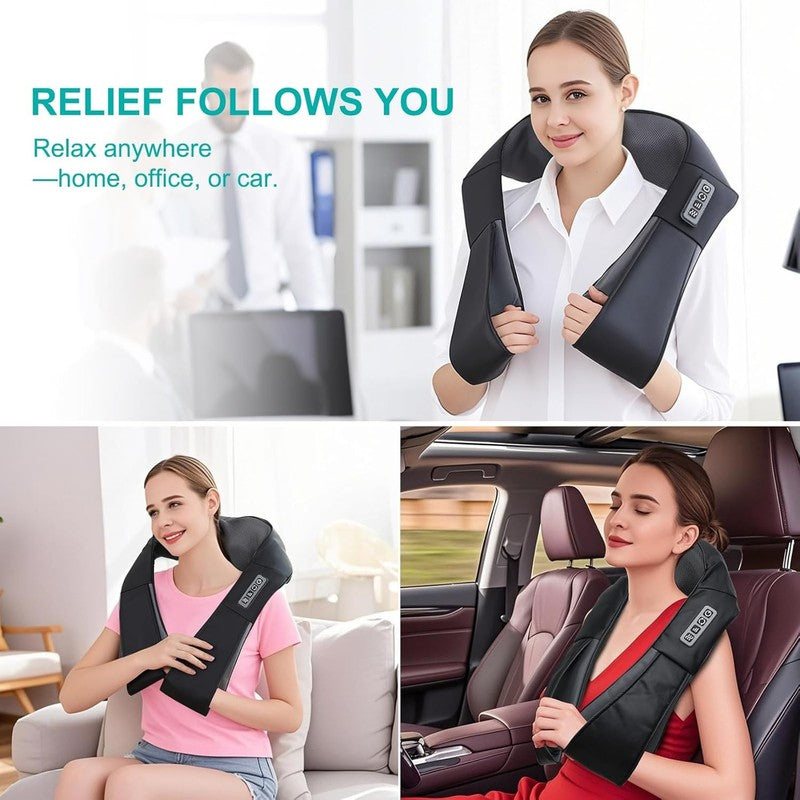 Shiatsu Back & Neck Massager with Heat   Deep Tissue Pain Relief for All7