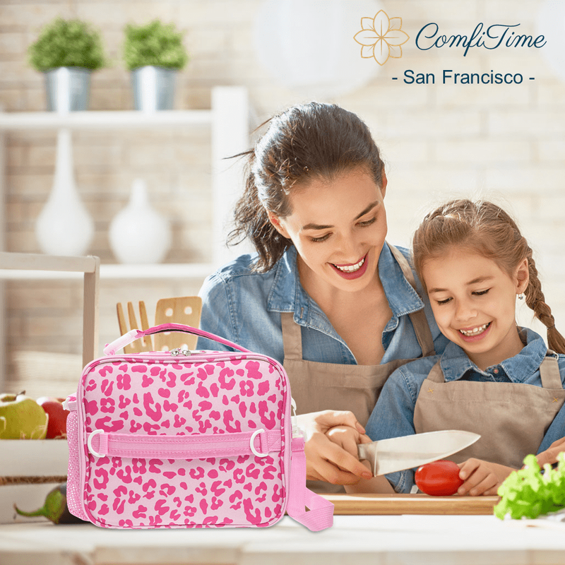Lunch Bag for Kids – Insulated Lunch Box for Girls and Boys, Cute Reusable Coole4