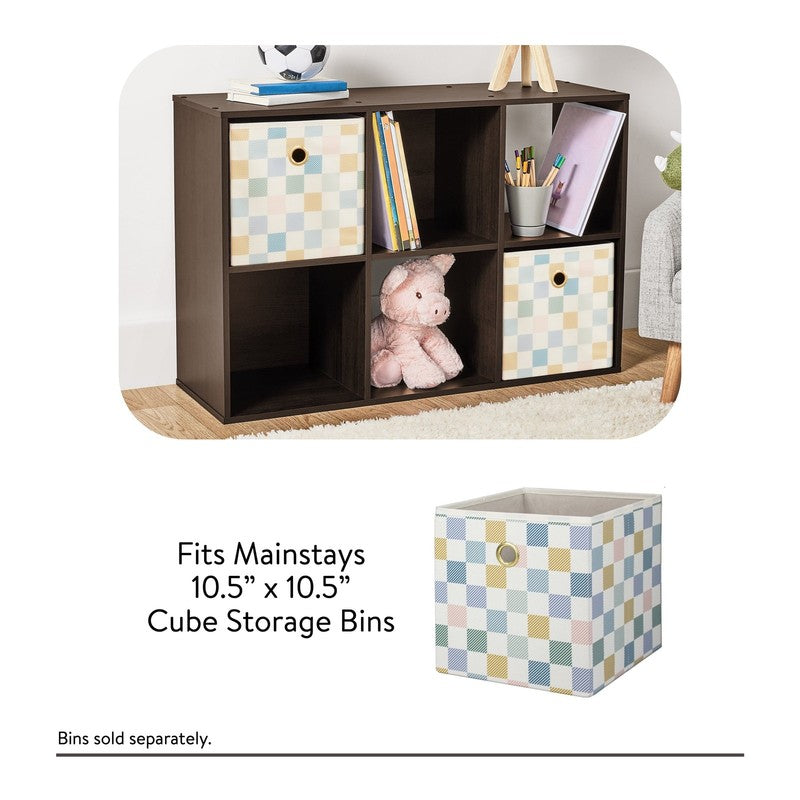 6 Cube Storage Organizer, Espresso7