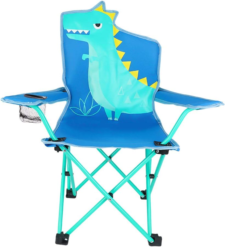 Kids Outdoor Folding Camping & Lawn Chair w/ Cup Holder & Carry Bag9
