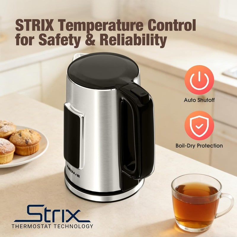 Electric Kettle 1.7L Touch Screen 6 Temp STRIX Auto Shut Off Double Wall5