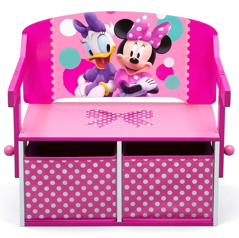 Kids Convertible Activity Bench - Minnie Mouse4