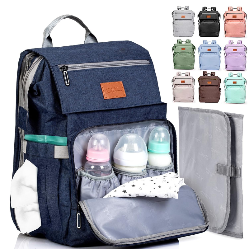 Diaper Bag Backpack Large Waterproof Baby Shower Gift Travel Unisex8