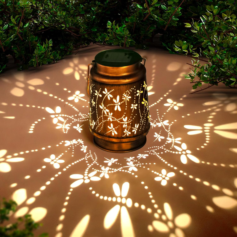 Dragonfly Birthday Gifts for Women Mom Grandma Solar Lanterns Outdoor Waterproof9