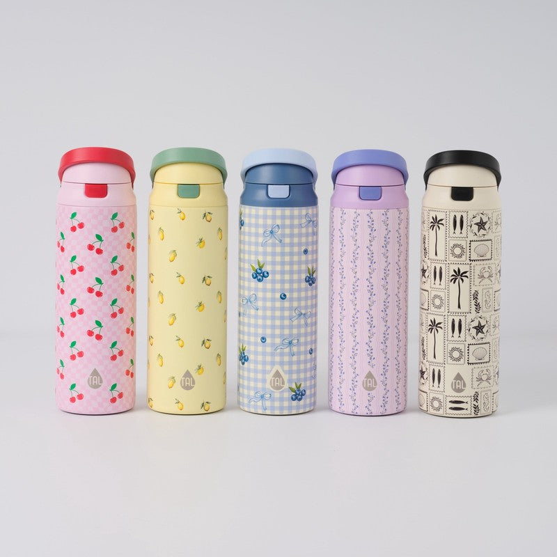24oz Stainless Steel 2-in-1 Water Bottle with Straw and Chug Lid Vine Design7