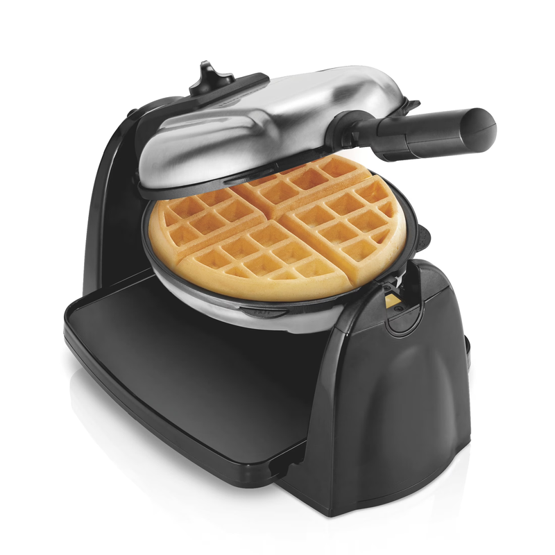 Belgian Waffle Maker with Removable Non-Stick Grids, Roataing Waffle Iron, Stain11