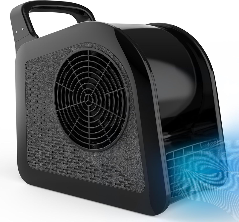 Air Mover Blower Fan 3-Speed High Velocity Utility Fan Black7