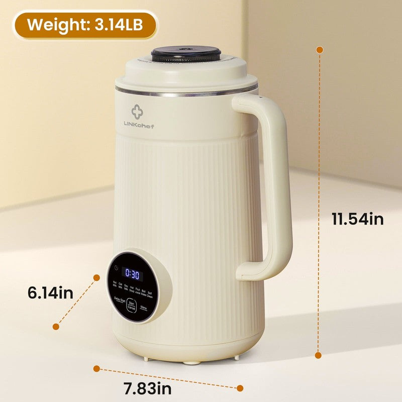 40Oz Nut Milk Maker Machine, Soy, Oat, Almond, Plant Based Milks and Hot Soup Ma8