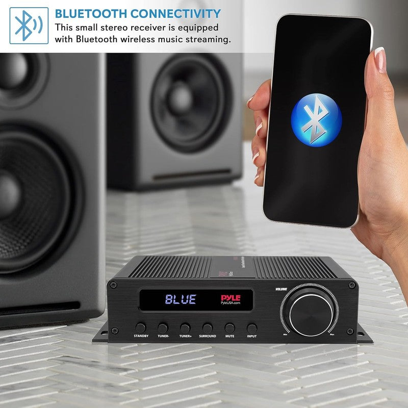 100W 5 Channel Bluetooth Home Audio Amplifier with HDMI & Subwoofer Input5