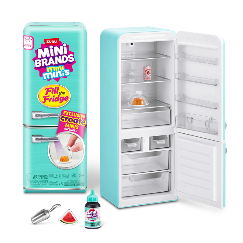 Fill the Fridge Playset Collectible Unbox Surprise Toy by ZURU Ages 5+0