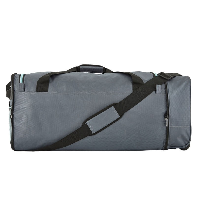Large 32in Wheeled Duffel Travel Bag Foldable Gray6