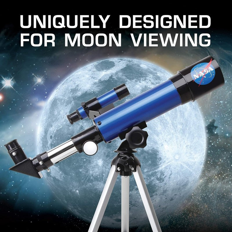 NASA Lunar Telescope for Kids – 90X Magnification, Includes Two Eyepieces, Table1