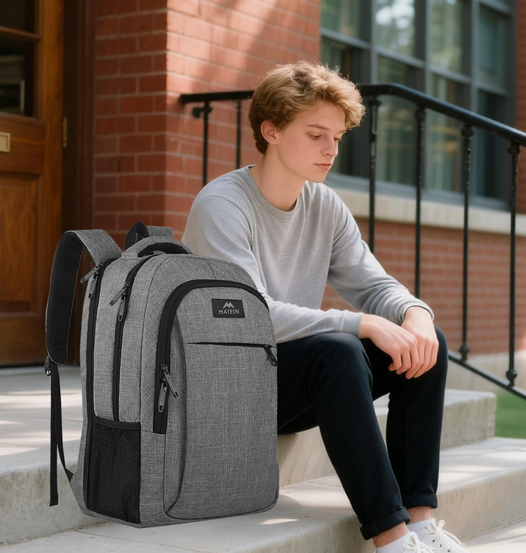 17" Laptop Backpack TSA Travel Business Flight Approved Bag4