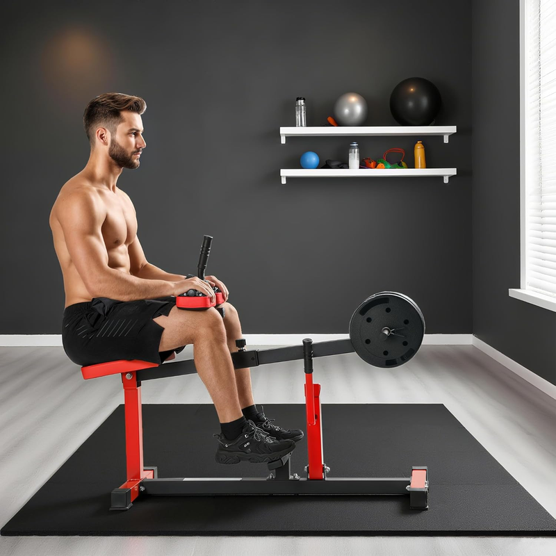 Seated Calf Raise Machine Adjustable Leg Extension for Home Gym Training7